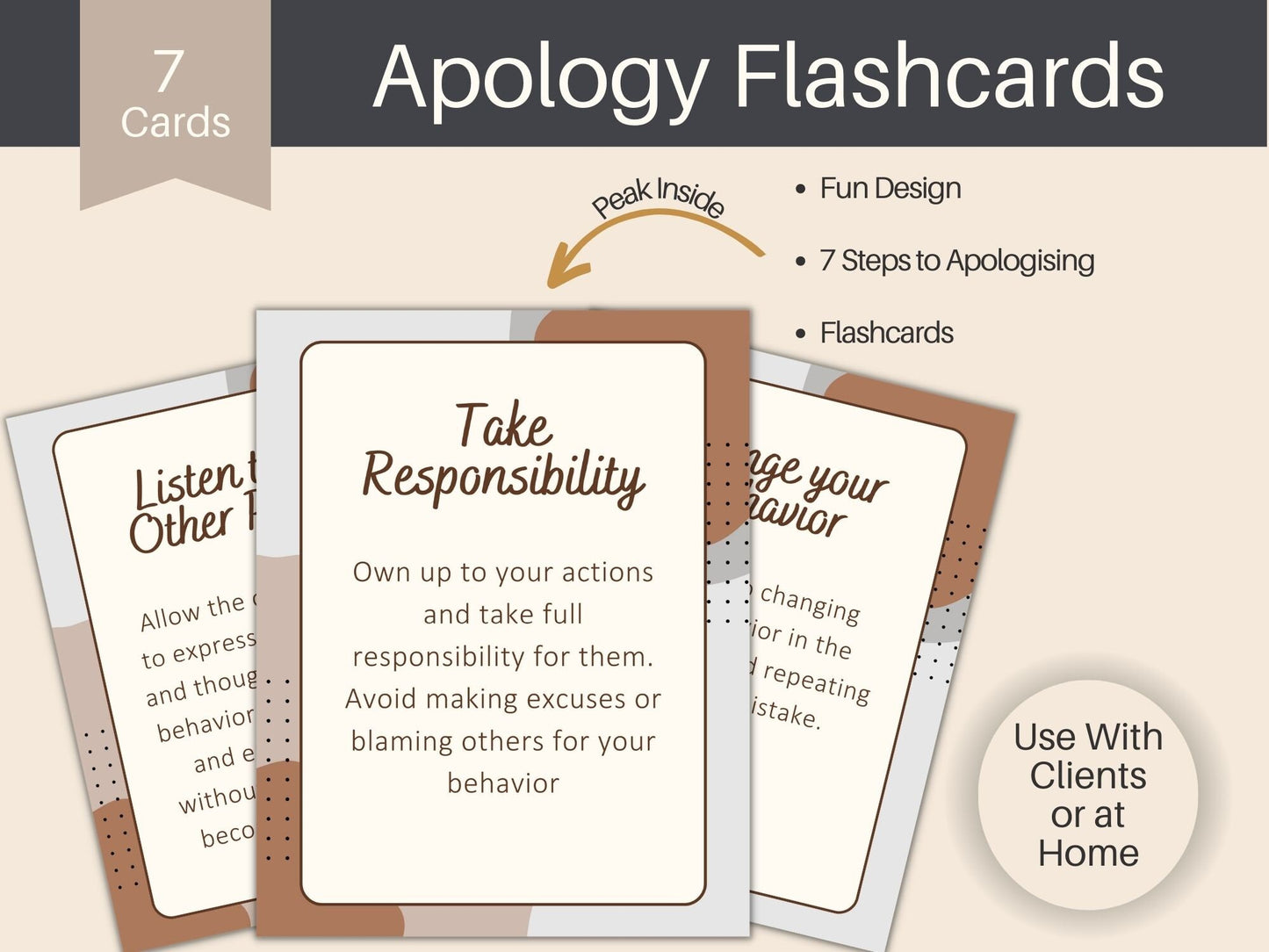 Apology Flashcards