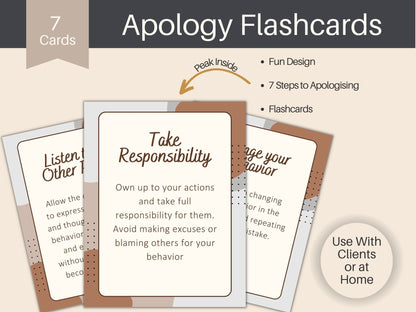 Apology Flashcards